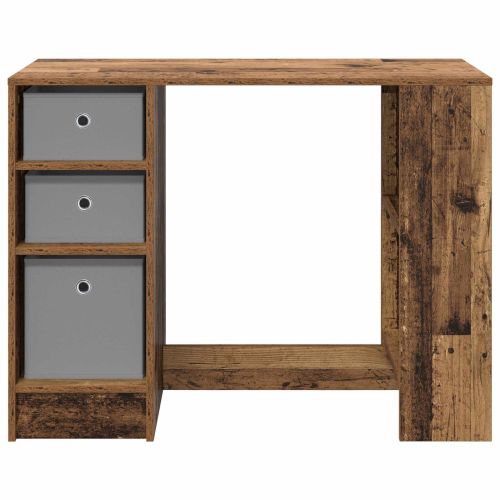 Бюро с чекмедже Старо дърво 100 x 40 x 75 cm Инженерно дърво