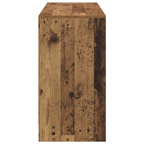Бюро с чекмедже Старо дърво 100 x 40 x 75 cm Инженерно дърво