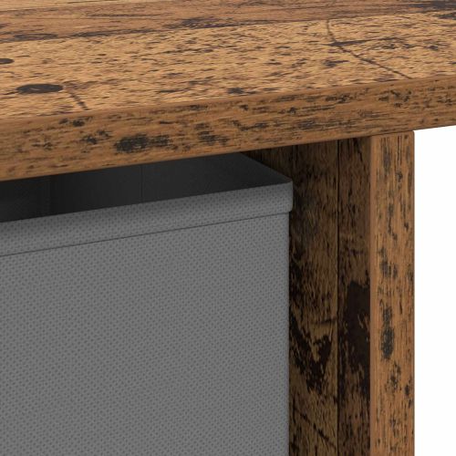 Бюро с чекмедже Старо дърво 100 x 40 x 75 cm Инженерно дърво