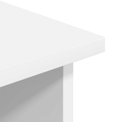 Стойка за телевизор с чекмедже Бяло 79 x 40 x 48 см