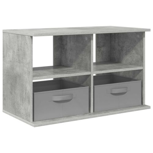 Стойка за телевизор с чекмедже Циментено сиво 79 x 40 x 48 см