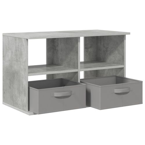 Стойка за телевизор с чекмедже Циментено сиво 79 x 40 x 48 см
