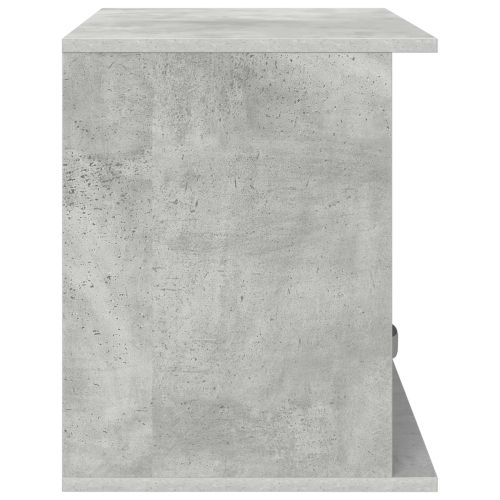 Стойка за телевизор с чекмедже Циментено сиво 79 x 40 x 48 см