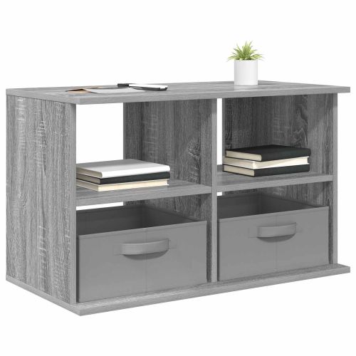 Стойка за телевизор с чекмедже Сив Сонома 79 x 40 x 48 см