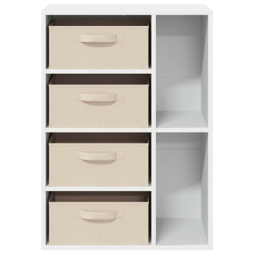 Служебен шкаф с чекмедже Бяло 60 x 33,5 x 84 см