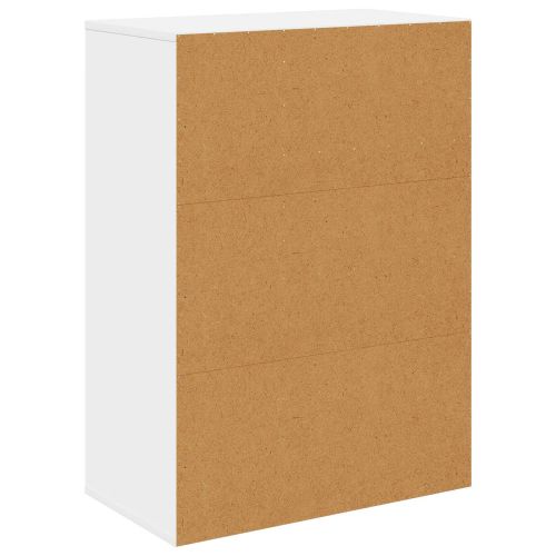 Служебен шкаф с чекмедже Бяло 60 x 33,5 x 84 см