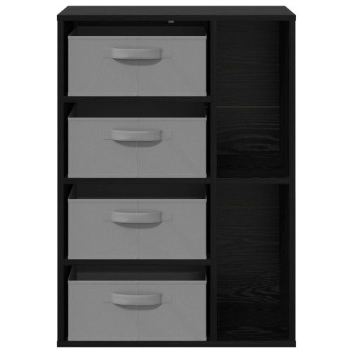 Служебен шкаф с чекмедже Черния дъб 60 x 33,5 x 84 см