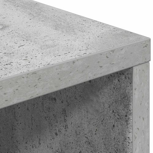 Служебен шкаф с чекмедже Циментено сиво 60 x 33,5 x 84 см