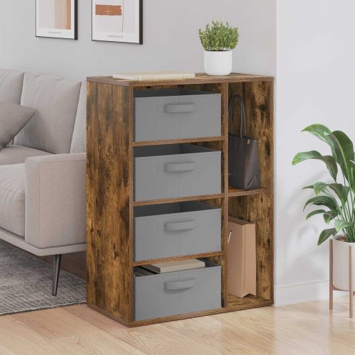 Служебен шкаф с чекмедже Димян дъб 60 x 33,5 x 84 см