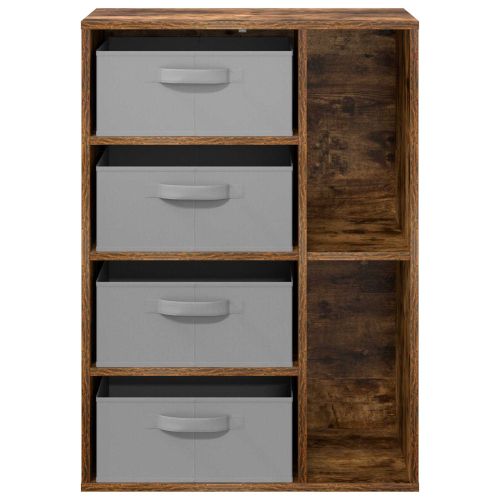 Служебен шкаф с чекмедже Димян дъб 60 x 33,5 x 84 см