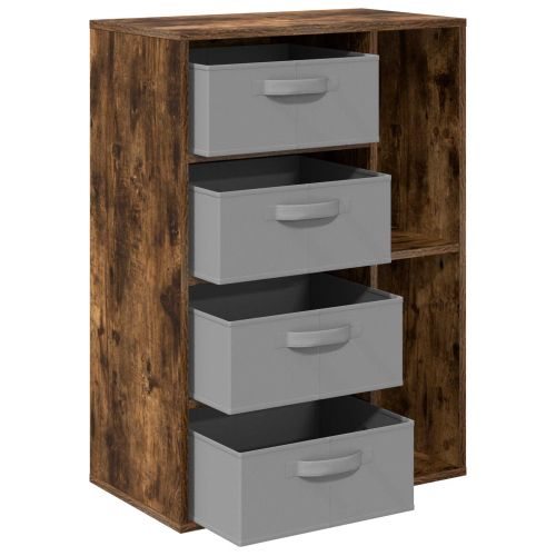 Служебен шкаф с чекмедже Димян дъб 60 x 33,5 x 84 см