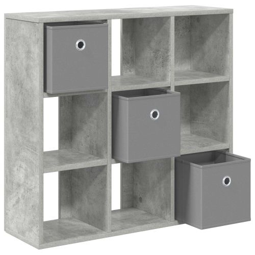 Служебен шкаф с чекмедже Циментено сиво 73,5 x 24 x 69,5 см