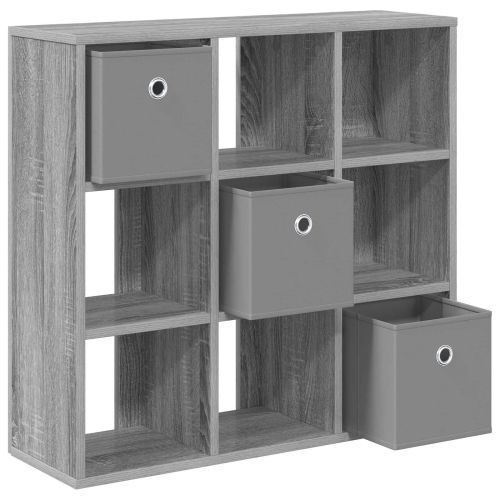 Служебен шкаф с чекмедже Сив Сонома 73,5 x 24 x 69,5 см