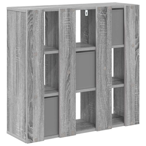 Служебен шкаф с чекмедже Сив Сонома 73,5 x 24 x 69,5 см