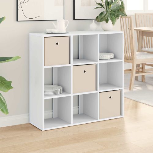 Служебен шкаф с чекмедже Бяло 88,5 x 29 x 84,5 см