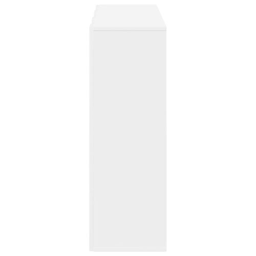 Служебен шкаф с чекмедже Бяло 88,5 x 29 x 84,5 см