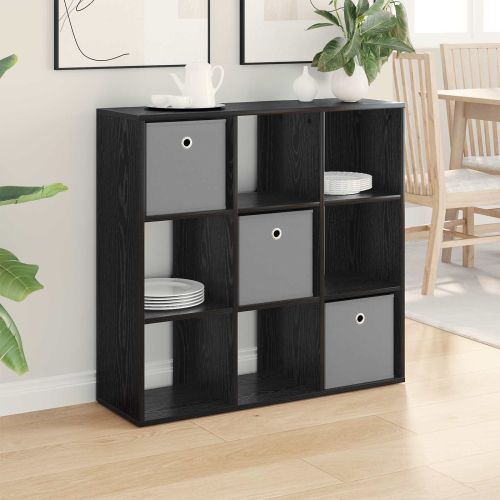 Служебен шкаф с чекмедже Черния дъб 88,5 x 29 x 84,5 см