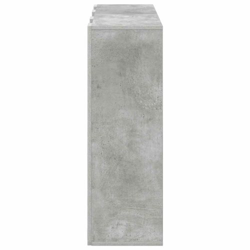 Служебен шкаф с чекмедже Циментено сиво 88,5 x 29 x 84,5 см