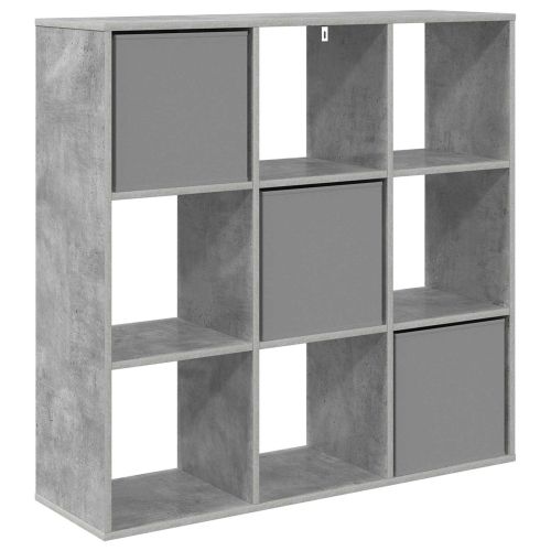 Служебен шкаф с чекмедже Циментено сиво 102 x 31 x 99,5 см