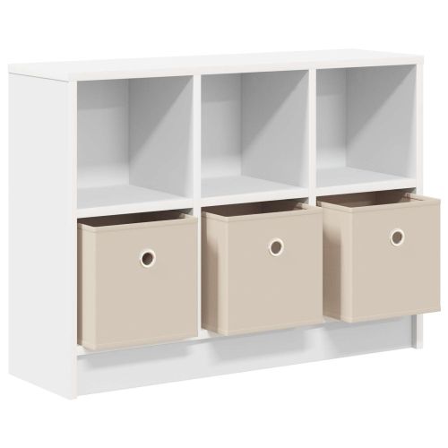 Служебен шкаф с чекмедже Бяло 73,5 x 22,5 x 53,5 см