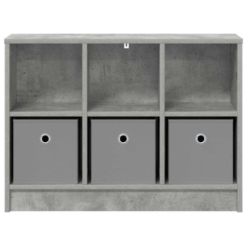 Служебен шкаф с чекмедже Циментено сиво 73,5 x 22,5 x 53,5 см