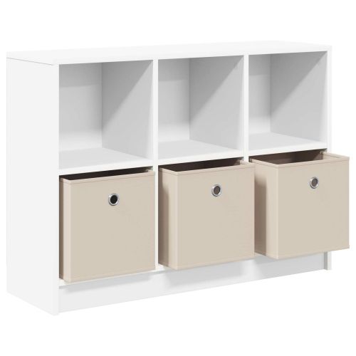 Служебен шкаф с чекмедже Бяло 88,5 x 27,5 x 63,5 см