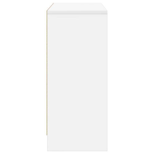 Служебен шкаф с чекмедже Бяло 88,5 x 27,5 x 63,5 см