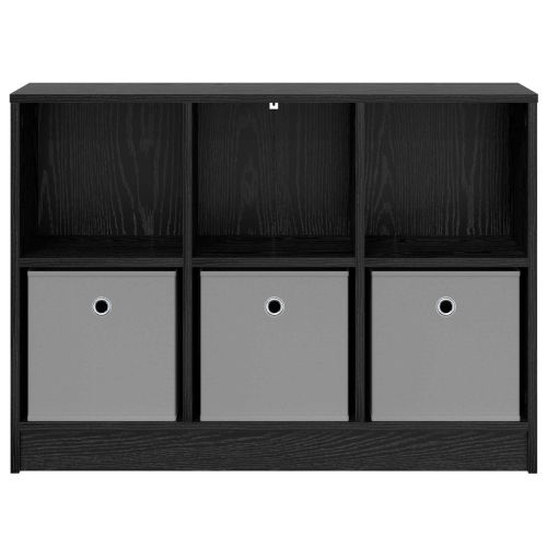 Служебен шкаф с чекмедже Черния дъб 88,5 x 27,5 x 63,5 см