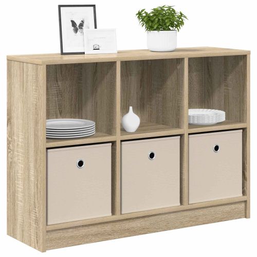 Служебен шкаф с чекмедже Сонома дъб 88,5 x 27,5 x 63,5 см