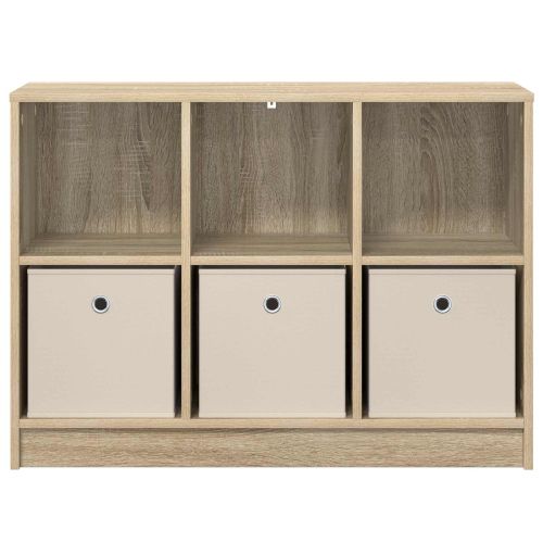 Служебен шкаф с чекмедже Сонома дъб 88,5 x 27,5 x 63,5 см