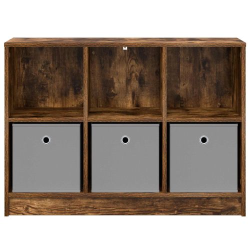 Служебен шкаф с чекмедже Димян дъб 88,5 x 27,5 x 63,5 см