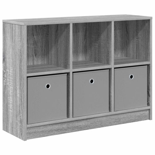 Служебен шкаф с чекмедже Сив Сонома 88,5 x 27,5 x 63,5 см