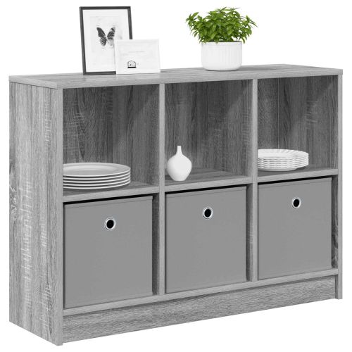 Служебен шкаф с чекмедже Сив Сонома 88,5 x 27,5 x 63,5 см