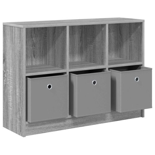 Служебен шкаф с чекмедже Сив Сонома 88,5 x 27,5 x 63,5 см