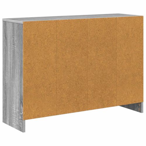 Служебен шкаф с чекмедже Сив Сонома 88,5 x 27,5 x 63,5 см