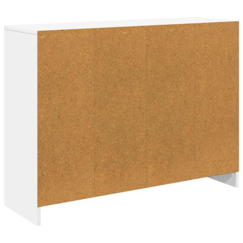 Служебен шкаф с чекмедже Бяло 102 x 32 x 73,5 см