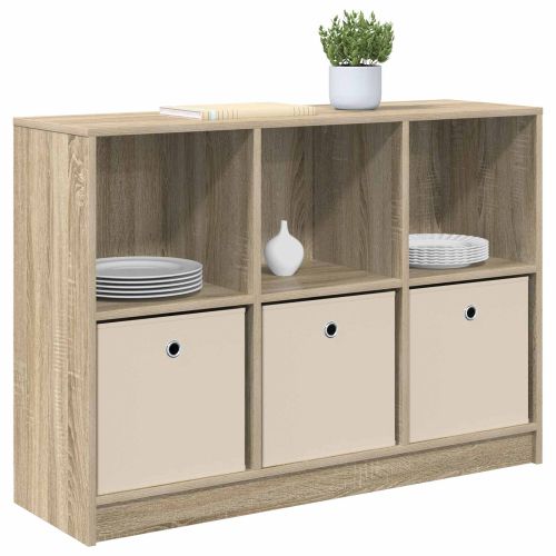 Служебен шкаф с чекмедже Сонома дъб 102 x 32 x 73,5 см