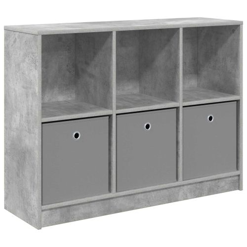 Служебен шкаф с чекмедже Циментено сиво 102 x 32 x 73,5 см