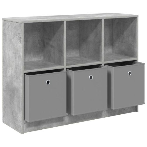 Служебен шкаф с чекмедже Циментено сиво 102 x 32 x 73,5 см