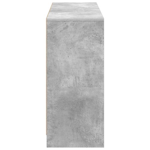 Служебен шкаф с чекмедже Циментено сиво 102 x 32 x 73,5 см