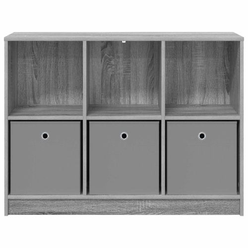 Служебен шкаф с чекмедже Сив Сонома 102 x 32 x 73,5 см