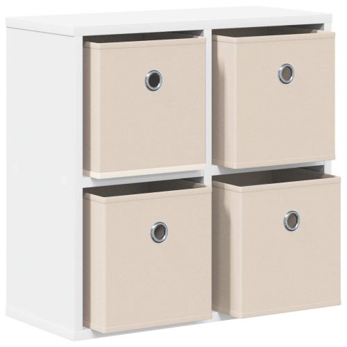 Служебен шкаф с чекмедже Бяло 49,5 x 22 x 47 см