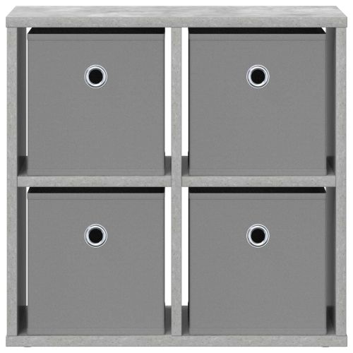 Служебен шкаф с чекмедже Циментено сиво 49,5 x 22 x 47 см