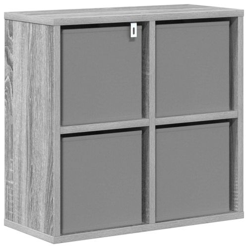 Служебен шкаф с чекмедже Сив Сонома 49,5 x 22 x 47 см