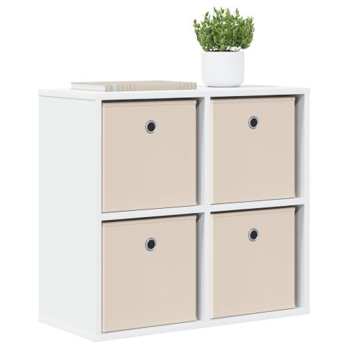 Служебен шкаф с чекмедже Бяло 59,5 x 27 x 57 см