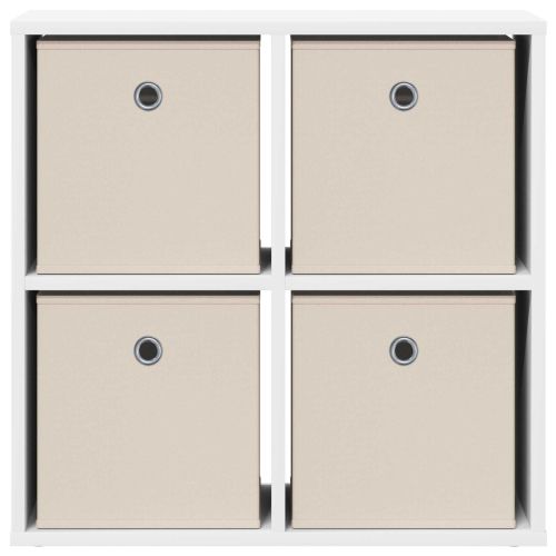 Служебен шкаф с чекмедже Бяло 59,5 x 27 x 57 см