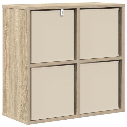 Служебен шкаф с чекмедже Сонома дъб 59,5 x 27 x 57 см