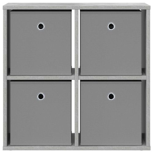 Служебен шкаф с чекмедже Циментено сиво 59,5 x 27 x 57 см