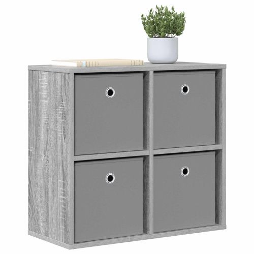 Служебен шкаф с чекмедже Сив Сонома 59,5 x 27 x 57 см
