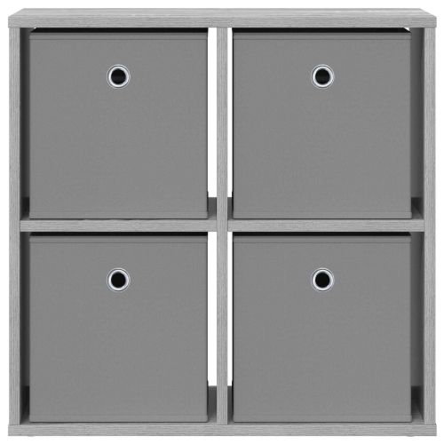 Служебен шкаф с чекмедже Сив Сонома 59,5 x 27 x 57 см